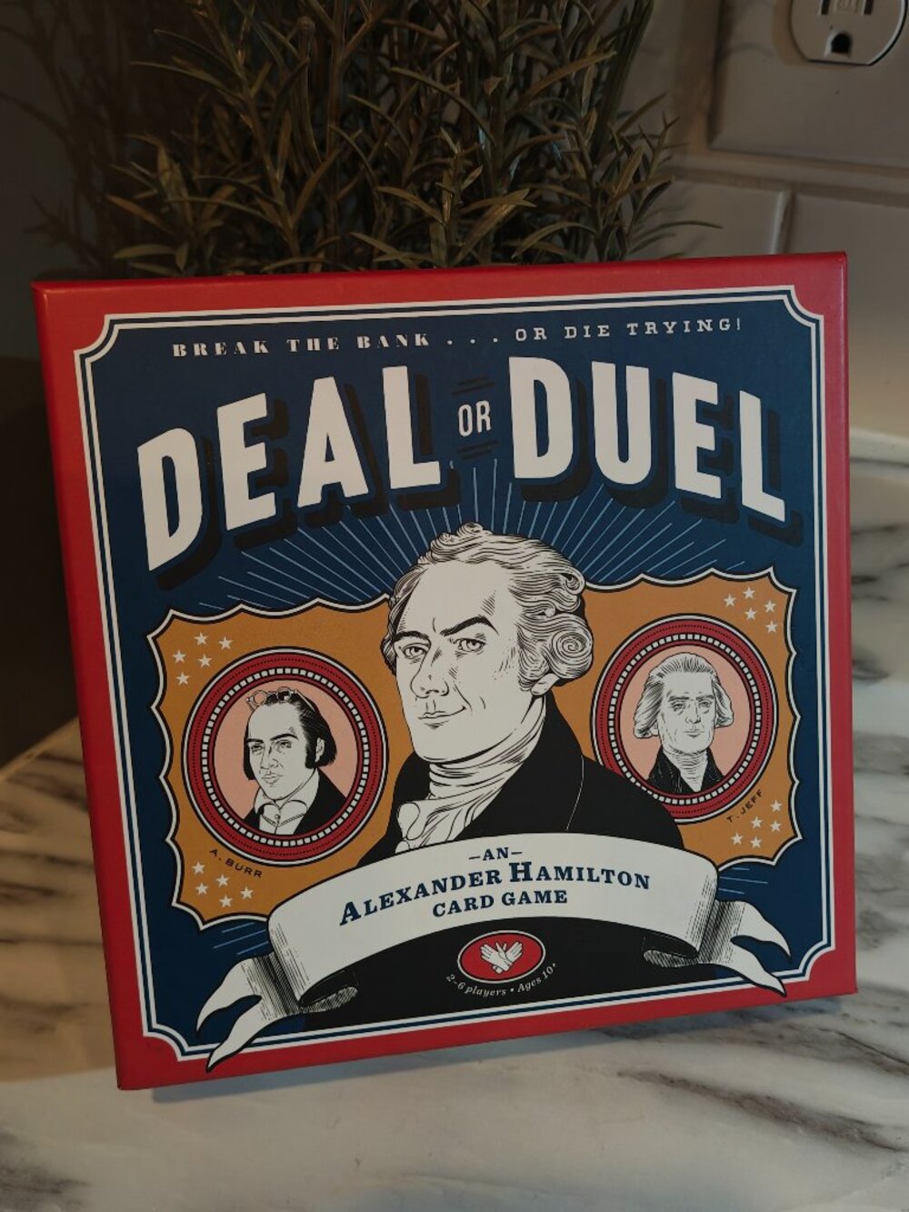 Deal or Duel Alexander Hamilton Card Game American Revolution Clarkson Potter
